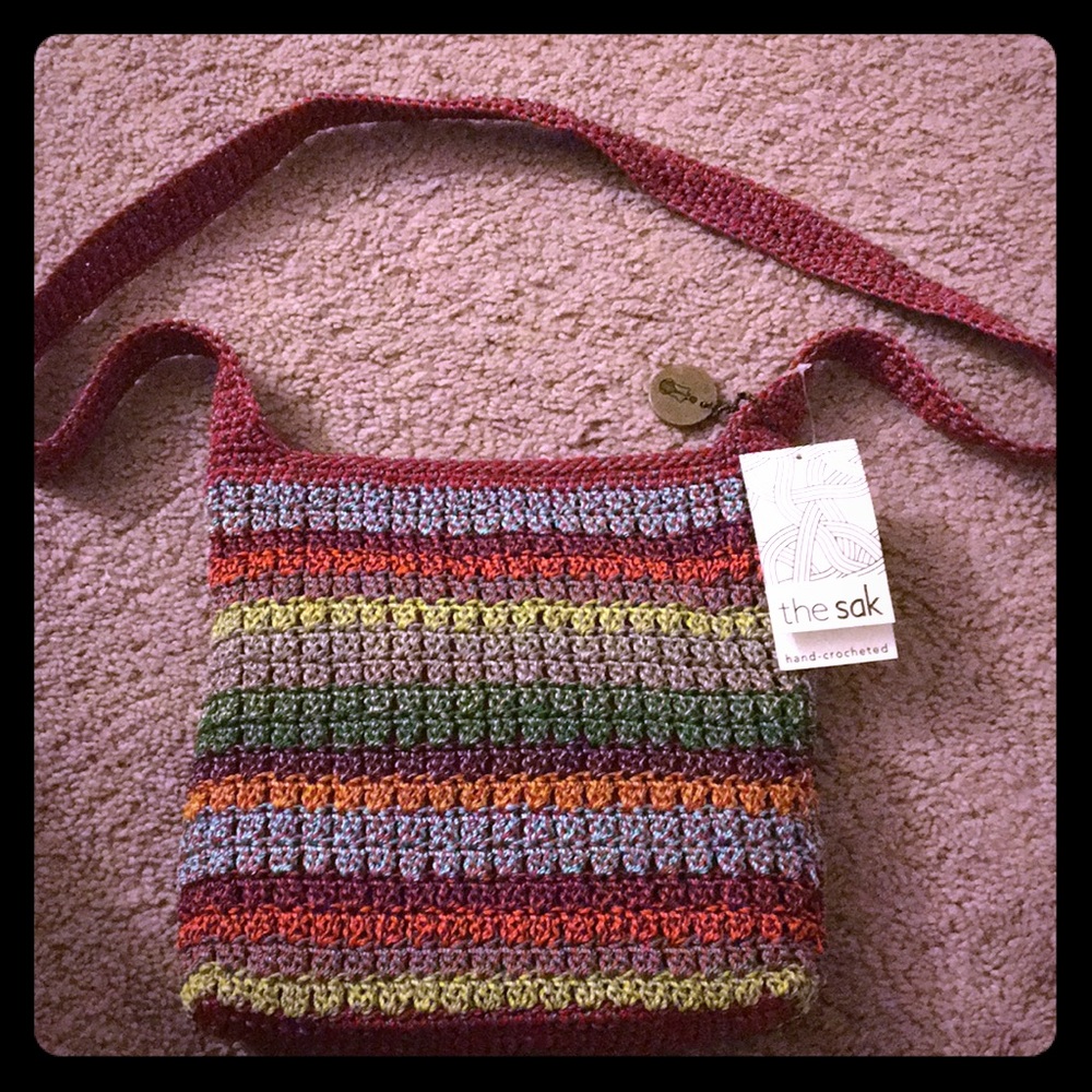 Hand-crocheted Handbag